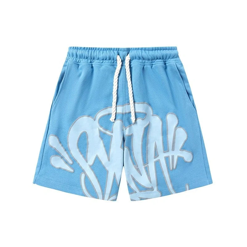 パンツ syna world shorts Sky Blue Sweat Shorts | Syna World Heavyweight Fleece – VØVRS