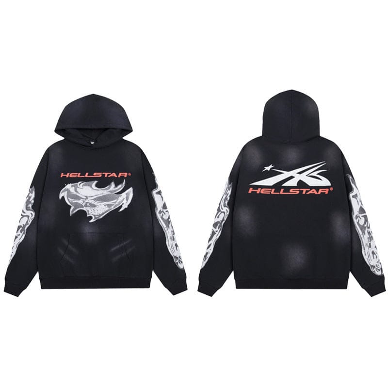 ヘルスターパーカー | グラフィック、オーバーサイズ、ジップアップ
