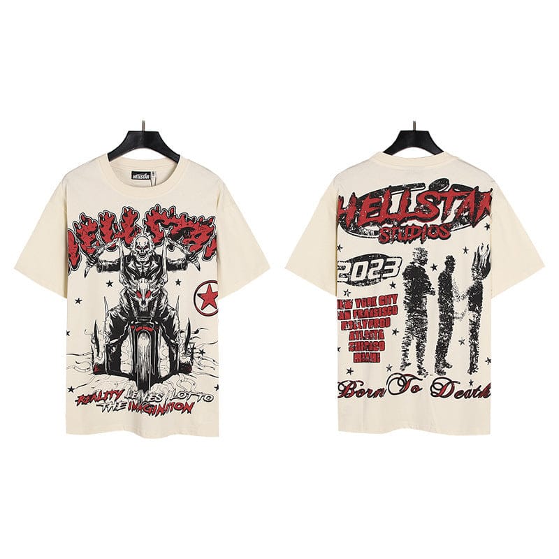 Hellstar Studios Vintage Graphic T-Shirt - Limited Tour Edition 2023