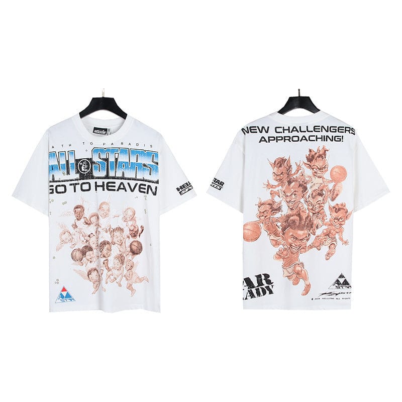 HELLSTAR 'Go To Heaven' Limited Edition Graphic Sports T-Shirt
