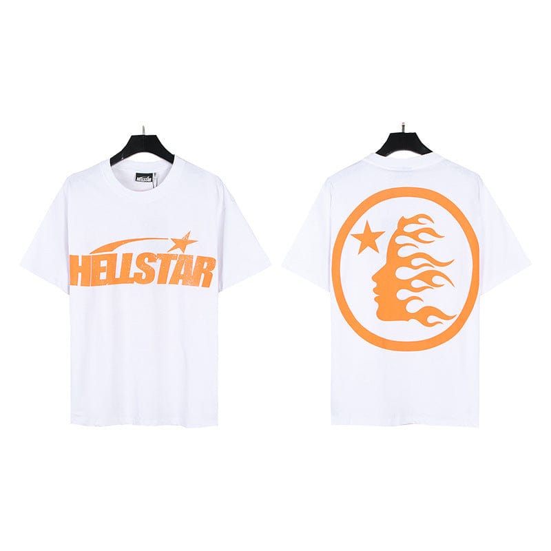 Authentic Hellstar Shirt with Sky Blue Logo | Premium Graphic Tee