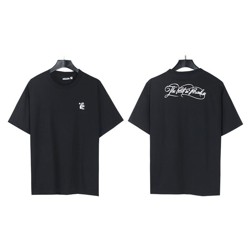 Authentic Hellstar Black T-Shirt with Classic Script Logo