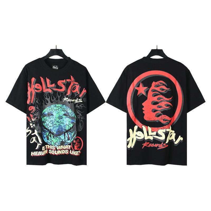 Hellstar Earth Headphones Graphic Tee - This Is What Sound Looks Like