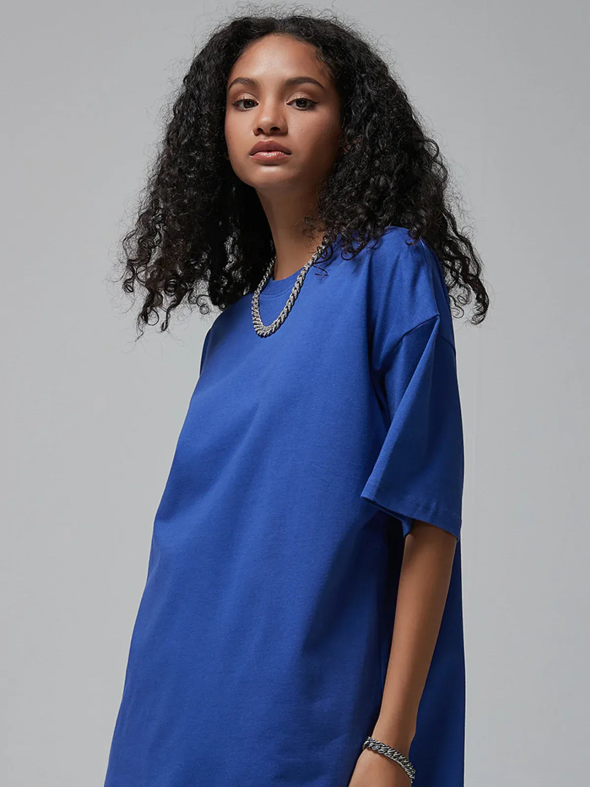 Custom Anime Character Royal Blue T-Shirt - Personalized 230GSM 100% Cotton Tee