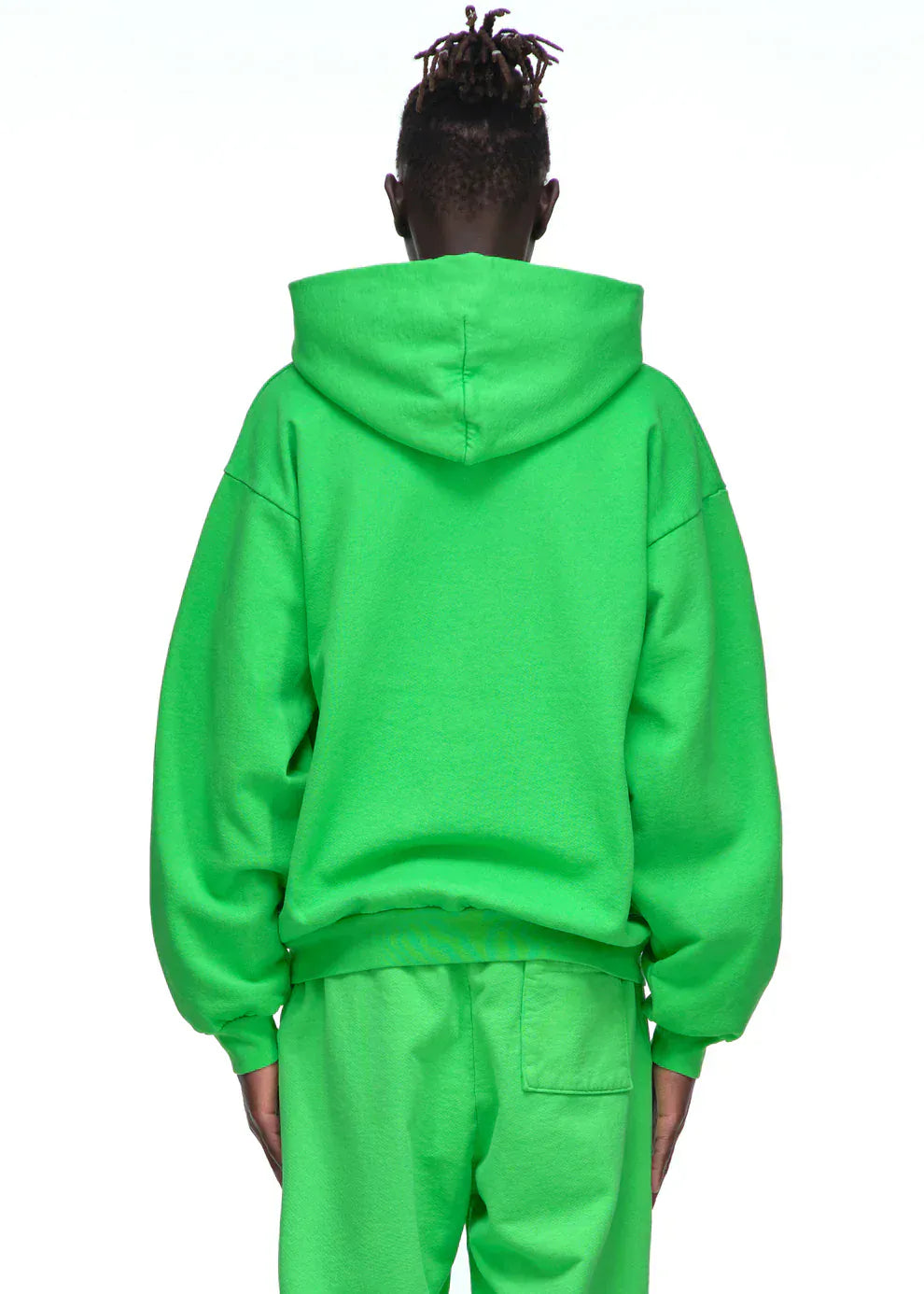 Sp5der “Web Core” Hoodie – Neon Green 440GSM Heavyweight Oversized Streetwear Pullover