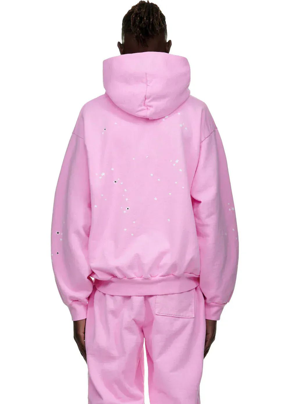 Sp5der Atlanta Hoodie – Pink 440GSM Heavyweight Y2K Streetwear Pullover