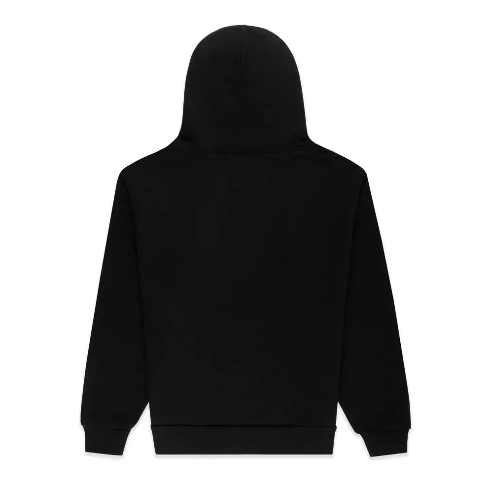 Sp5der Rhinestone Web Hoodie – Black 440GSM Heavyweight Oversized Streetwear Pullover