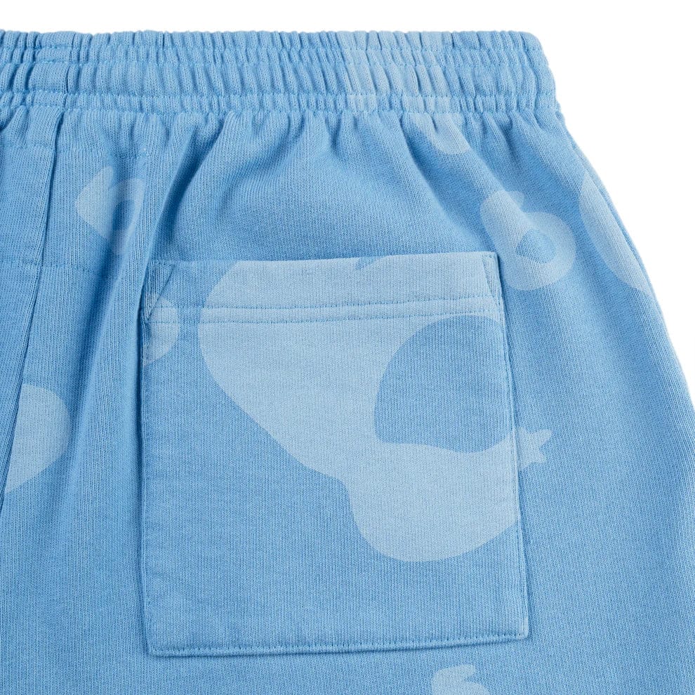 Sp5der Light Blue All-Over Print Sweatpants 100% Cotton Unisex Streetwear Joggers