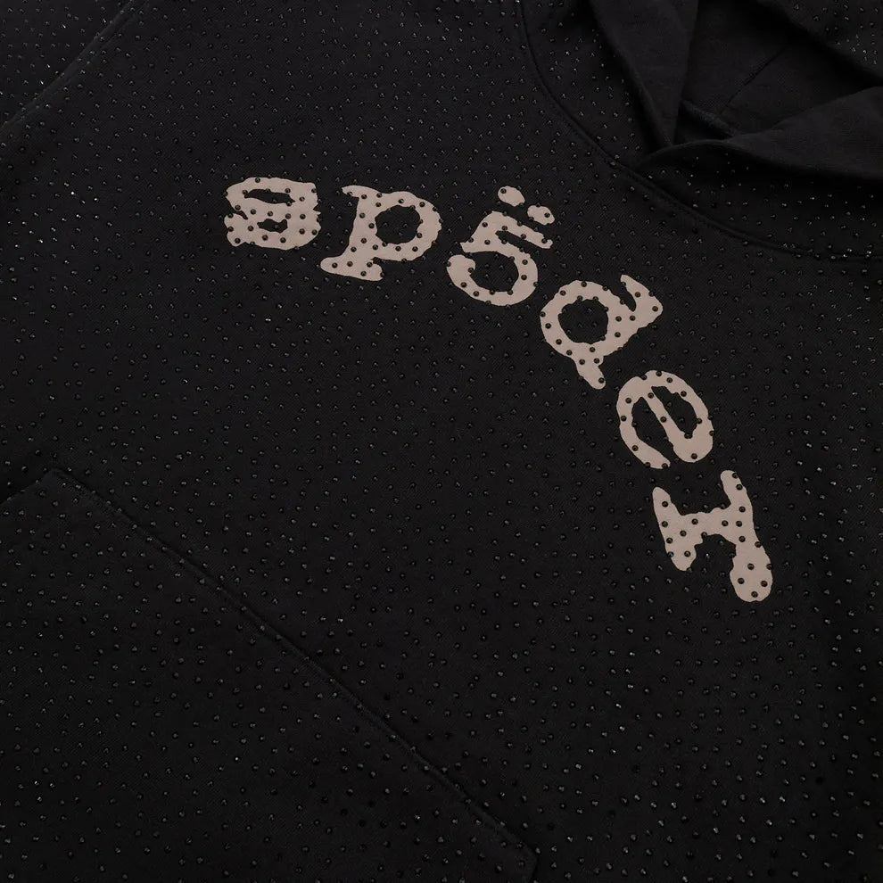 VVS Spider Hoodie | Black Sp5der Rhinestone Hoodie – VØVRS