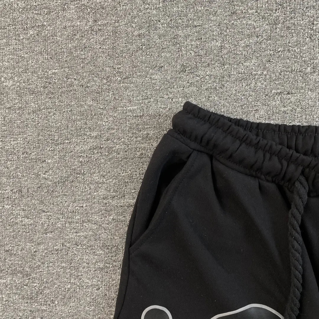 Syna World Graffiti Graphic Sweat Shorts Black