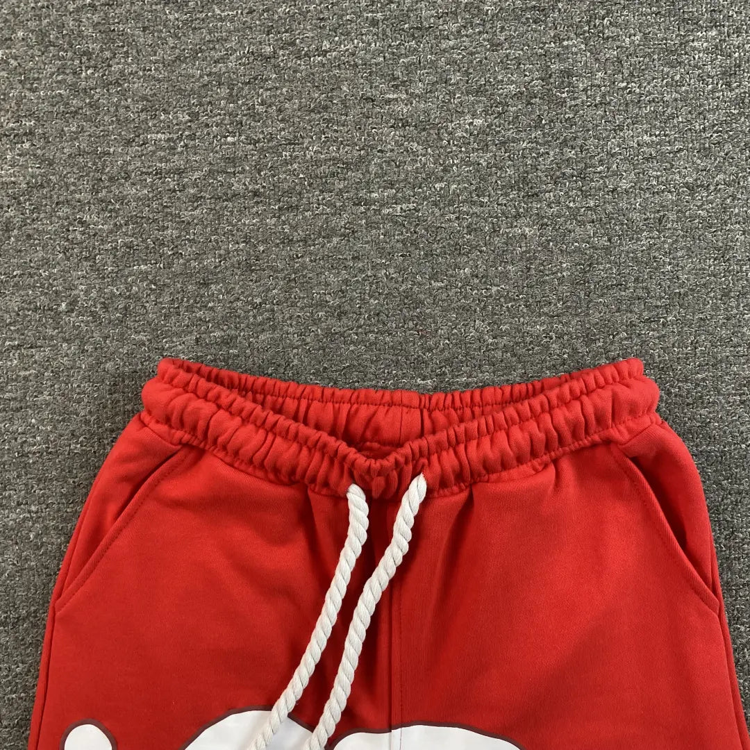 Syna World Red Pink Graffiti Graphic Shorts